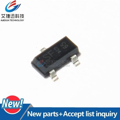50Pcs BSS169 H6327 SilkscreenSFs SOT-23 SIPMOS Small-Signal-Transistor in stock 100% New and original
