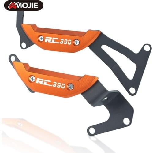Motorcycle Accessories Alumimum Engine Guard Cover protector Crap Flap For RC250 RC390 RC 250 RC 390 2017 2018 2019 20202021
