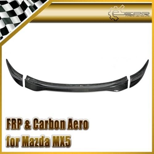 Car-styling For Mazda MX5 NC NCEC Roster Miata Carbon Fiber GVN Style Trunk Spoiler (soft top only) In Stock