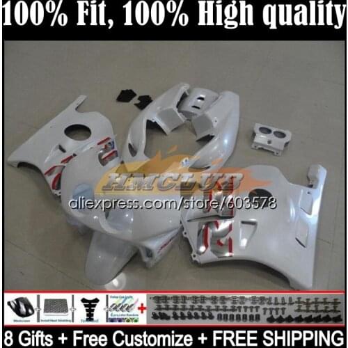 Injection For HONDA CBR 250 250RR 1990 1991 1992 1993 1994 43CL.33 CBR250RR MC22 CBR250 R RR 95 96 97 98 99 Fairing Pearl White