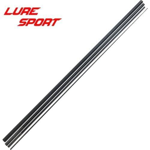 LureSport 2sets Travel Fishing Rod blank 2.1m 2.4m 2.7m 3m 4 sections Toray Carbon M Power Rod Building Component Repair DIY
