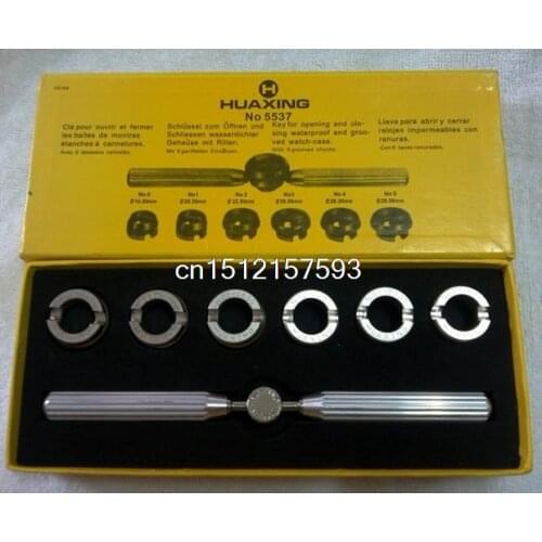 New Watch Repair Tool For ROLEX TUDOR Screw Back Case Opener Remover kit set