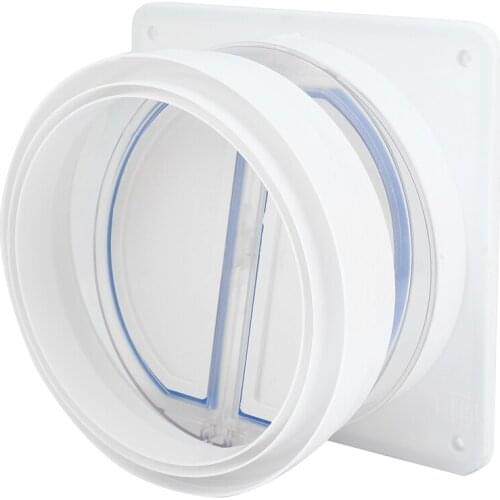 High quality Kitchen range hoods check valve anti odor control bathroom check valve back-pressure valve non-return flap valve