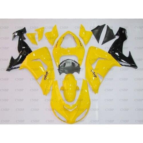 For Kawasaki ZX10r 2006 - 2007 Body Kits for Kawasaki ZX10r 2006 Fairings Ninja ZX 10r 2007 Yellow Black Fairing Kits