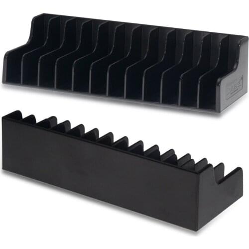 OSTENT 2 x Game Card Box CD Disk Storage Stand Holder for Nintendo Switch Console