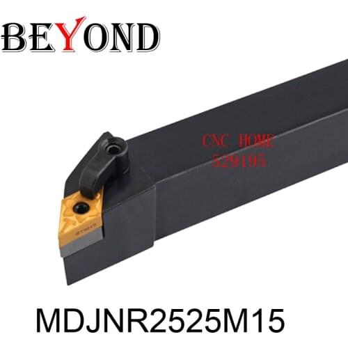 OYYU MDJNR2525 External Turning Tool Holder MDJNR MDJNR2525M15 MDJNL2525M15 Korloy Carbide Inserts DNMG150404 Lathe Cutter CNC