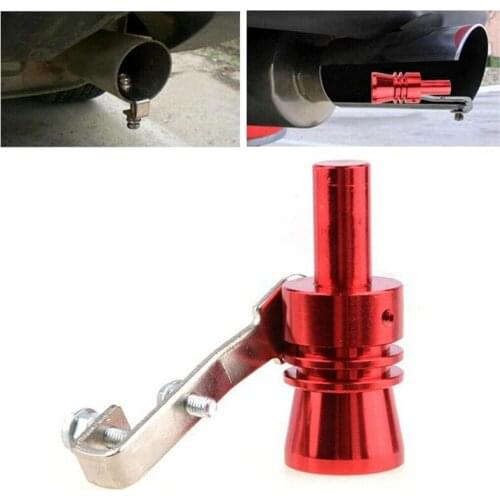 Pcmos Exhaust System 1*Blow Off Valve Noise Turbo Sound Whistle Simulator Muffler Tip Car Auto Replacement Parts Exhaust Headers