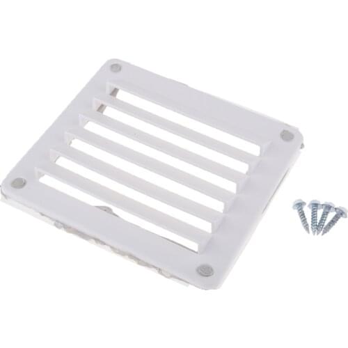 5.6x5inch Louvered Vent Air Grill Cover Ventilation Grille RV/Boat/Home