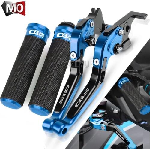 For Honda CB400/SF/VTEC CB 400 SF CB400SF CB400 VTEC 1992-1998 1993 1994 Motorcycle CNC Brake Clutch Levers Handlebar Hand Grips