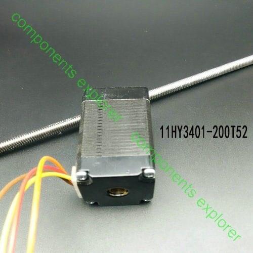 Stepper Motor,Nema11 Non-captive Linear Stepper Motor 11HY3401-200T52