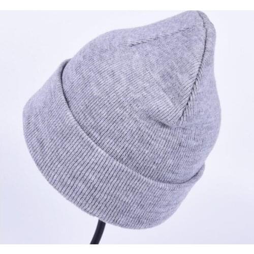 2020 Unisex Hat Knitted Cuffed Short Melon Cap Mens Fisherman Winter Hats for Women Men Hip Hop Caps