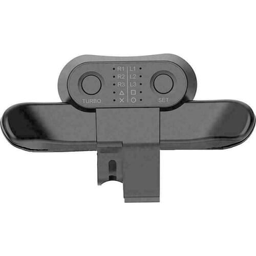 Extended Gamepad Back Button Attachment Joystick Rear Button With Turbo Key Adapter Only For PS4 2nd Generation Original Handle