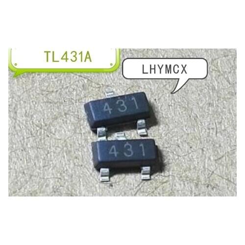 100pcs TL431 SOT TL431A SOT-23 431 SOT SMD