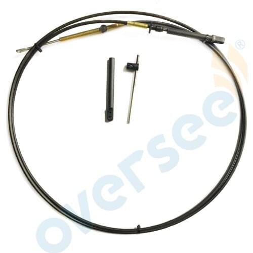 11FT Outboard Throttle Shift Cable 897978 -11 For Mercury Outboard Engine Remote Control Box Cable