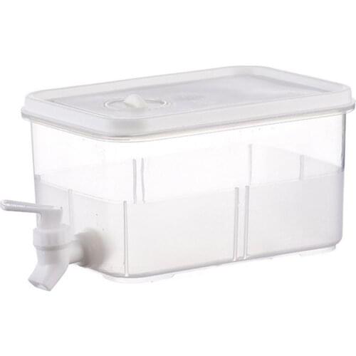 3L Beverage Dispenser With Spigot Refrigerator Cold Tea Container Bottle Coke Upside Down Drinking Water Dispense Machine Switch