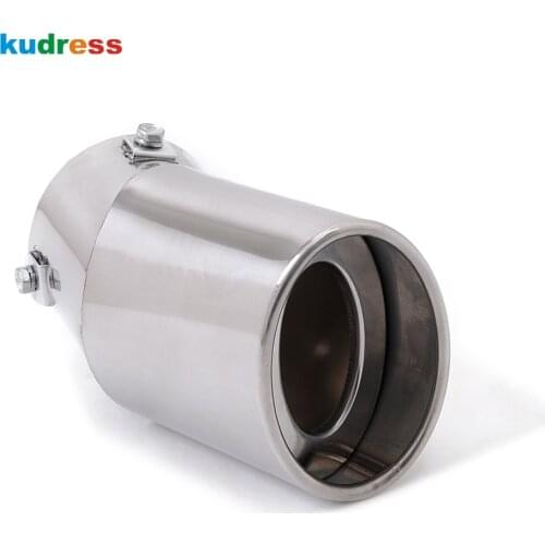 For Hyundai Tucson ix35 2010 2011 2012 Stainless Steel Rear Tail Exhaust Muffler Pipe Tailpipe Silencer End Trim Car Accessories