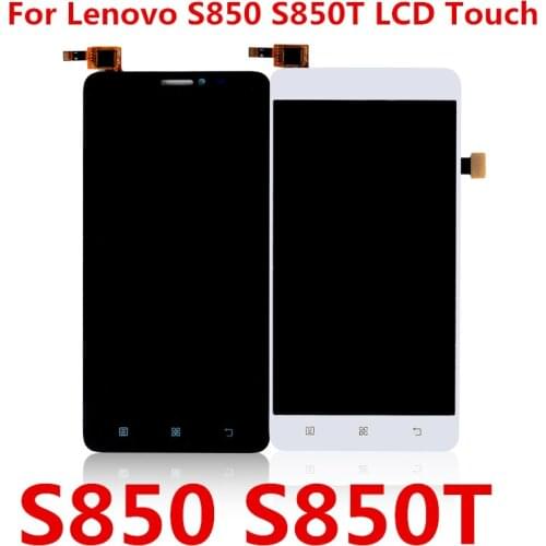 For Lenovo s850 S850T LCD Display With Touch Screen Digitizer Assembly LCD Display For Lenovo s850 Replacement Parts
