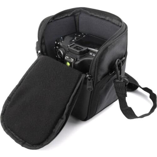 DSLR Camera Bag Photo Case For Canon 750D 1300D 700D 200D 77D 650D T7I T6i Panasonic Lumix FZ85 FZ83 FZ82 FZ80 DC-FZ85 Lens Case
