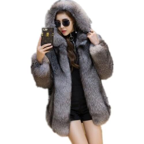 Шубы из чернобурки ERaBLe China At AliExpress