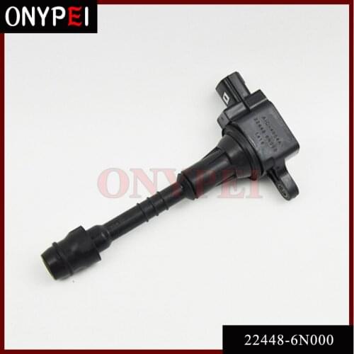 Ignition Coil 22448-6N000 224486N000 For 2001-2006 Nissan Sentra 1.8 Almera N16 Primera P11 22448-6N002 22448-6N010 22448-6N012