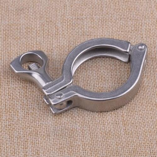 LETAOSK 304 Stainless Steel 0.75" 3/4" Tri Clamp SUS304 Sanitary Fitting Homebrew 34mm Ferrule O/D