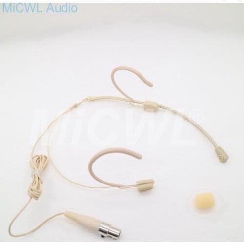 New generation Headset Flexible Microphone for AKG Samson Gemini TA3F 3Pin XLR Wireless System