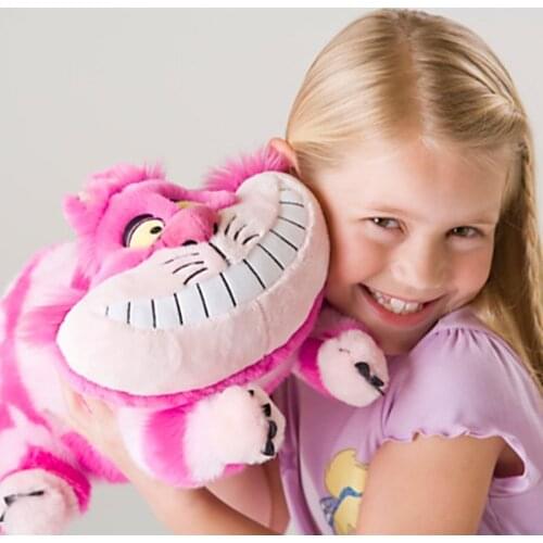 Disney original Alice in Wonderland Cheshire cat plush toy stuffed toys 35cm doll doll A birthday present for a child