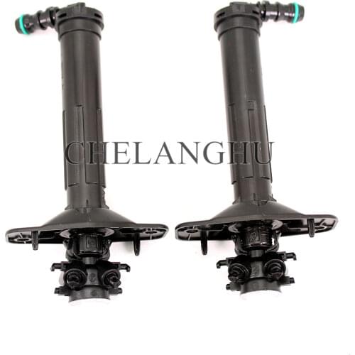 2pcs For Audi A6 C7 Quarrto 2011 2012 2013 2014 Front Bumper Headlight Washer Lift Cylinder Spray Nozzle Jet Left And Right
