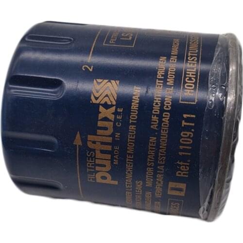 Suitable for Peugeot 206 208 301 306 307 3008 406 407 508 5008 605 806 Citroen C3 C4Picasso C5 C6 C8 DS 3 4 7 Oil filter 1109T1