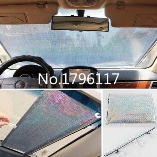 Foldable Former Block Retractable Protector Car Auto Curtain Rear Side Window Screen Mesh Roller Shield Sun Shade Net 58x125cm