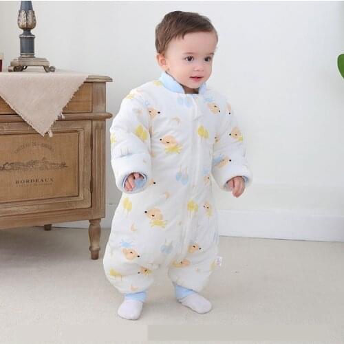 2020 Baby Sleeping Bag Winter Sleep sack baby Legs Infant Sleepsacks Autumn Spring Toddler Sleeping Bag Thick Warm Cotton Kids