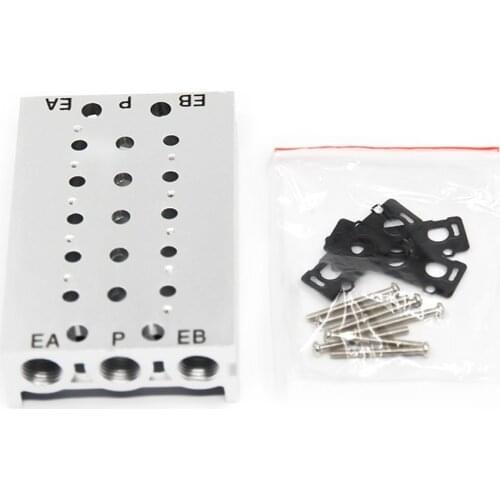 SZ SY Series Solenoid Valve Base Pneumatic Bus Plate 3120M/5120M/7120M SY3120M-2F SY3120M-3F SY3120M-4F SY3120M-5F SY3120M-6F SY