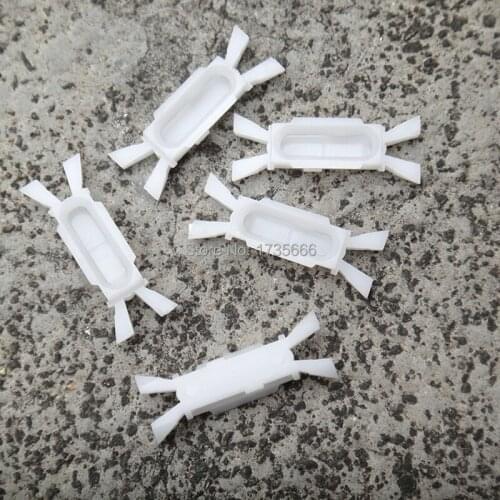 30PCS Door Seal Sealing Clip Rubber Gasket Clamp Side Plastic Strip For Renault Fiat 1.0 1.2 1.4 7078732 , 7701408860