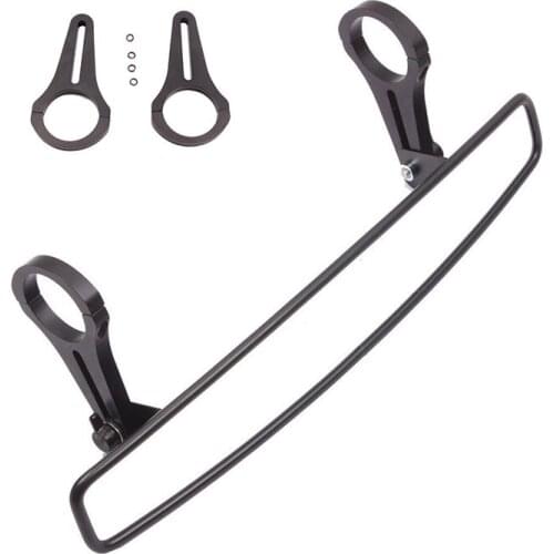1.75" Rear View Mirror 17" Clamp for Polaris Ranger 500 700 800 for Yamaha Rhino Perimeter 1.75" Wide Rearview Mirror