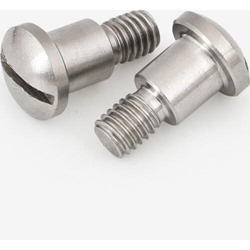 2pcs M8 slotted cylindrical head step screw bolt GB946 slot shoulder spherical shaft screws 304 stainless steel bolts