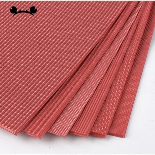 2pcs PVC sheet tile roofs in size 295x198mm model building material for architecture layout
