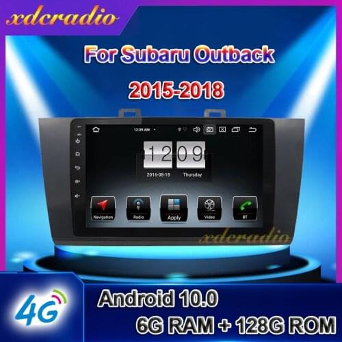 Xdcradio 9" Android 10.0 For Subaru Outback Legacy Car Radio Automotivo Car Multimedia Player Auto GPS Navigation 4G 2015-2018