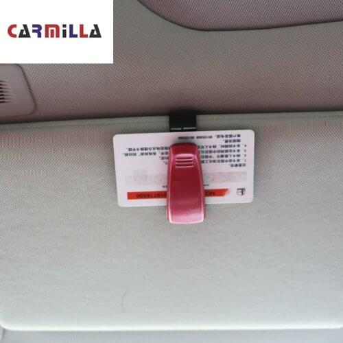 ABS Auto Glasses Case Sunglasses Clip Car Accessories for Audi A1 A3 8P 8l 8v A4 B5 B6 B7 B8 A5 A6 C5 C6 4F 4B Q3 Q5 Q7 S3 S4 S5