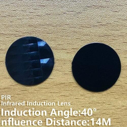 Fresnel lens Infrared induction 40° induction angle 14M distance PIR lens high sensitivity Infrared sensing of human body