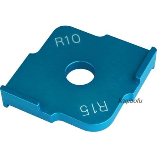 Trimming machine arc template Woodworking engraving machine half fillet fast locator Arc tool