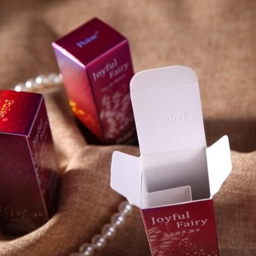 Perfume box for perfume bottle made in china,Custom Packaging Lip Gloss Box With Rose Gold hot Stamp ---PX10610