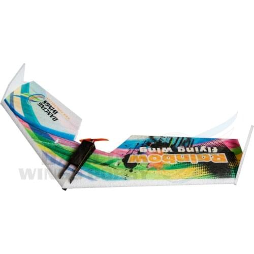 Upgrade Rainbow RC Plane Glider EPP Foam Airplane Wingspan 600mm Remote Control Aeroplane Flying Model Aircraft Kit Drone