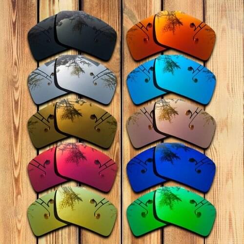 2 Pairs 100% Precisely Cut Polarized Replacement Lenses for Eyepatch 2 Sunglass - Many Colors
