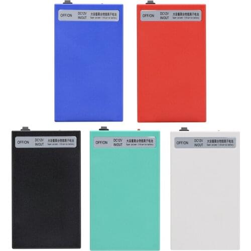 Portable DC 12V 8000mah Lithium-ion Battery High Capacity Rechargeable Li-ion Batteries Pack with plug for CCTV Camera DC-12800