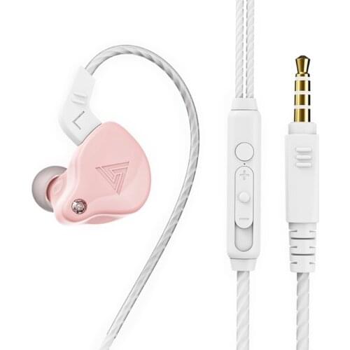 QKZ AK6-X Wired 3.5mm HIFI In-Ear Earbuds Music Sport Headphones Stereo Earphones Bass Sound Gaming Headset X3UC