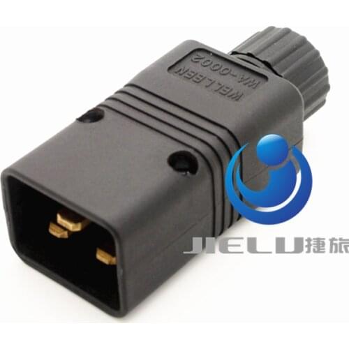 10 pcs/lot IEC 320 C20 Male Connector Power AC Power Plug Computer power plug 15A 250V power plug