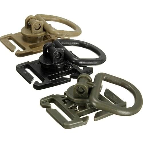25mm Webbing Tactical Gear Clips 360 Rotation Mountaineering Backpack Buckle Fashion Plastic Bag Accessories