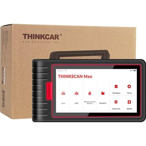THINKSCAN MAX Professional Car VIN Auto Scanner All System Active Test ECU Coding 28 Reset OBD2 Code Reader Diagnostic Tools