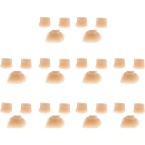 10 Sets Buttons Pads Flute Repair Parts For Woodwind Instrument Accessory