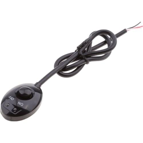 12V 3A Car Interior Panel Start Stop Switch Adhesive Easy Mount